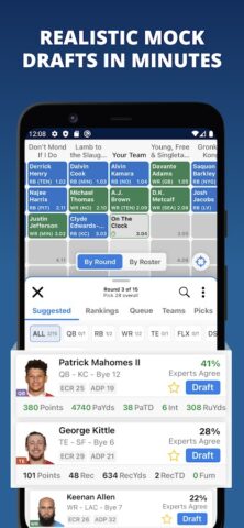 Fantasy Football Draft Wizard для Android — скриншот 3
