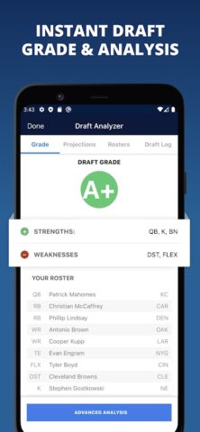 Fantasy Football Draft Wizard для Android — скриншот 5