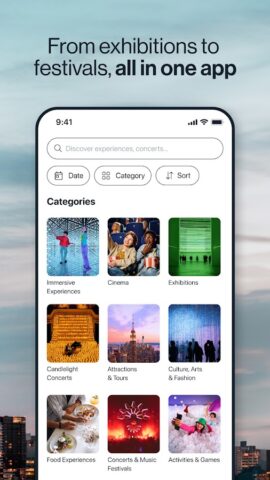 Fever: Events & Tickets для Android — скриншот 3