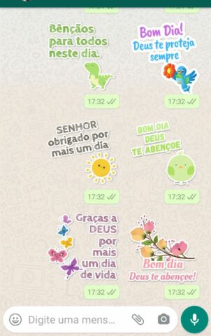 Figurinhas Gospel для Android — скриншот 4