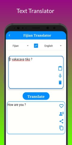 Fijian Translator для Android — скриншот 4