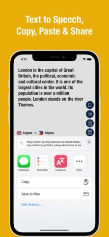 Filipino to English для iOS — скриншот 2
