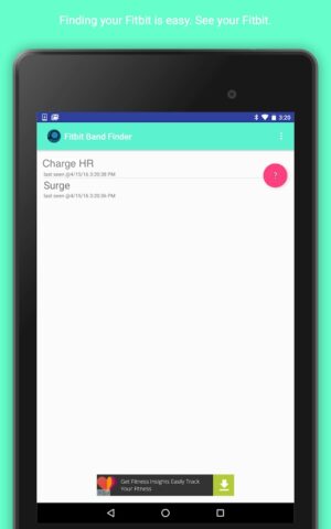 Find My Fitbit — Finder App для Android — скриншот 5