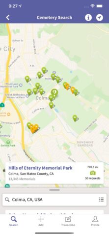 Find a Grave для iOS — скриншот 5