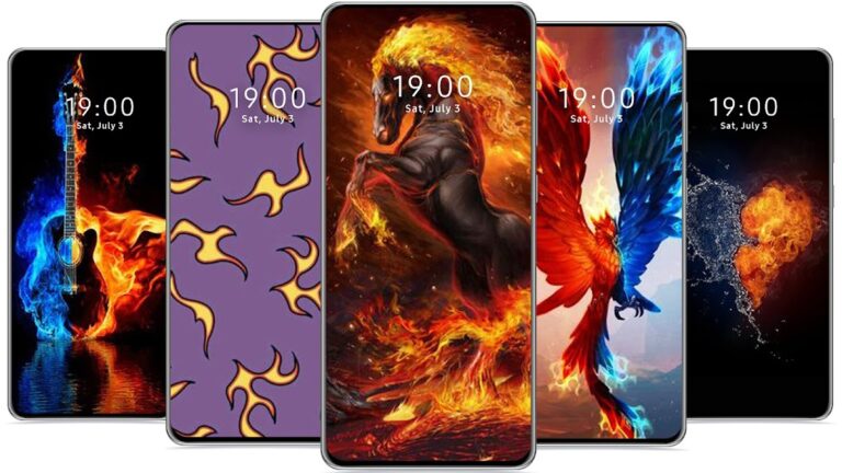 Огненные обои фф для Android — скриншот 3