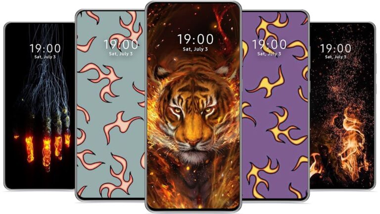 Огненные обои фф для Android — скриншот 5