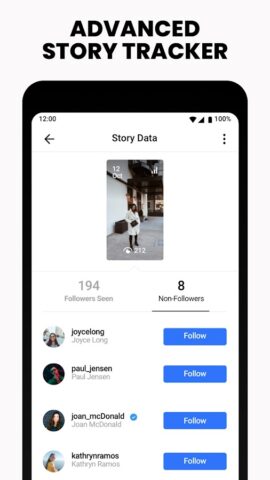 FollowMeter for Instagram для Android — скриншот 5
