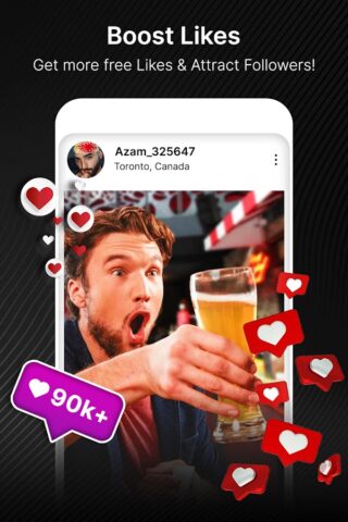 Follower Plus, Likes & Views для Android — скриншот 3