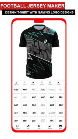 Football Jersey Maker для Android — скриншот 5