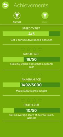 Four Letters для iOS — скриншот 3