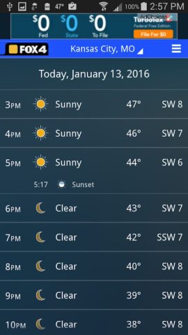 Fox4 KC Weather для Android — скриншот 4