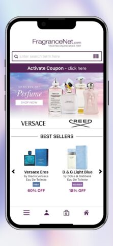 FragranceNet для Android — скриншот 1
