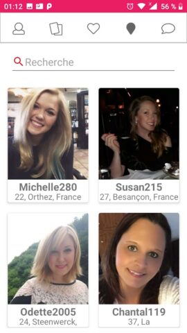 France Dating для Android — скриншот 1