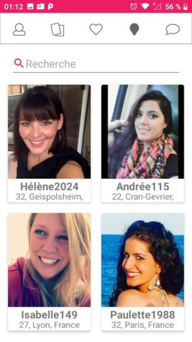 France Dating для Android — скриншот 2