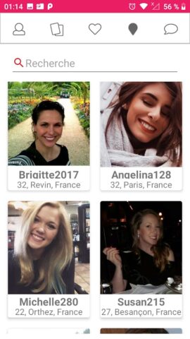 France Dating для Android — скриншот 3
