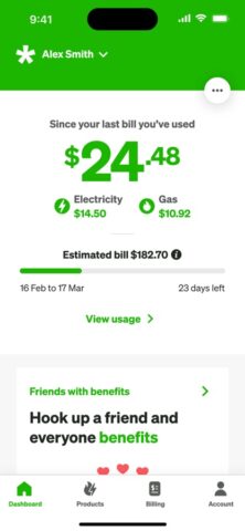 Frank Energy для iOS — скриншот 1