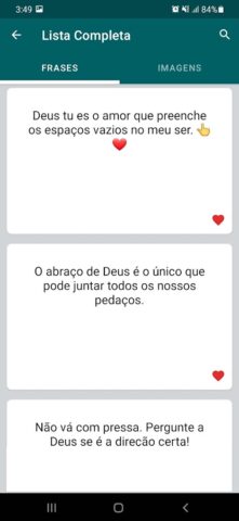 Frases Evangélicas com Imagens для Android — скриншот 1