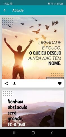 Frases de Motivação Diária для Android — скриншот 2