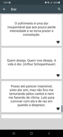 Frases de Tristeza для Android — скриншот 4