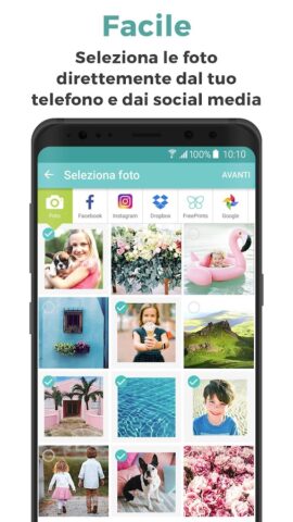 FreePrints Stampe fotografiche для Android — скриншот 2