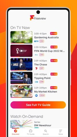Freeview AU для Android — скриншот 1