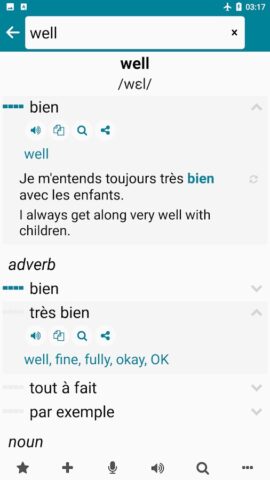 French — English для Android — скриншот 2