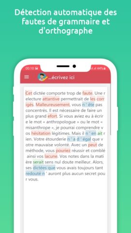 Frenchy — Correcteur français для Android — скриншот 1