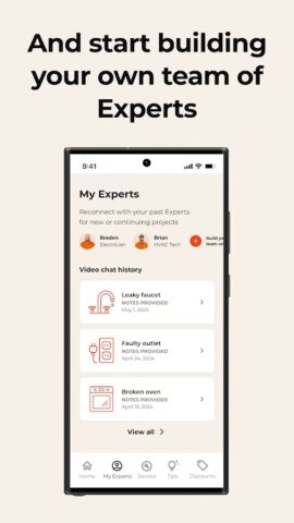 Frontdoor-Home Service Experts для Android — скриншот 3