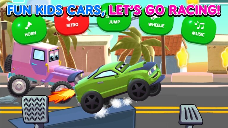 Fun Kids Cars для Android — скриншот 1