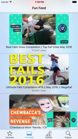 Fun Tube — Best funny videos для iOS — скриншот 2