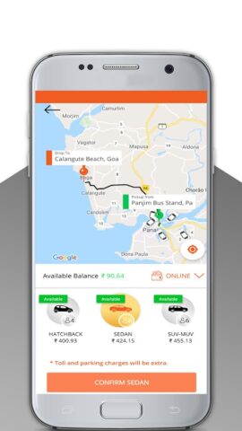 GOAMILES для Android — скриншот 3