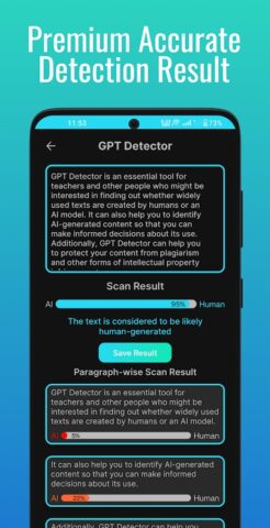 GPT Detector — Check AI Text для Android — скриншот 4
