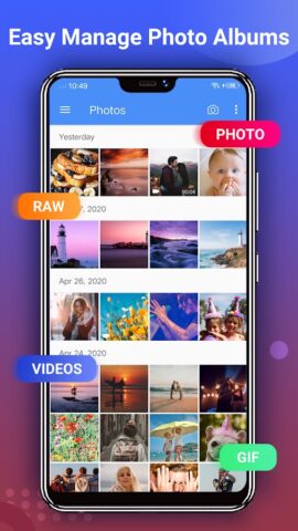 Галерея — Фотогалерея и Альбом для Android — скриншот 2