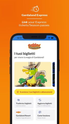 Gardaland Express для Android — скриншот 2