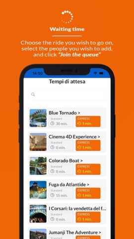 Gardaland Express для Android — скриншот 3