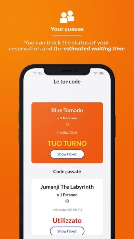 Gardaland Express для Android — скриншот 4