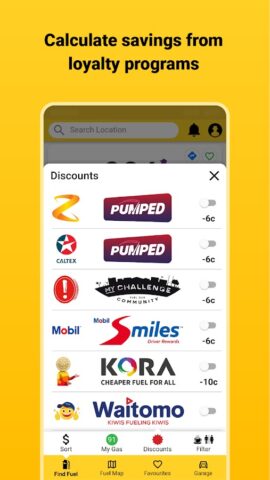 Gaspy — NZ Fuel Prices для Android — скриншот 3