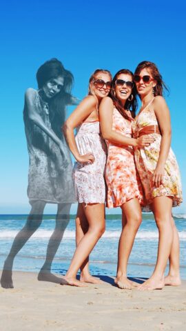 Призрак на фото: Редактор фото для Android — скриншот 1