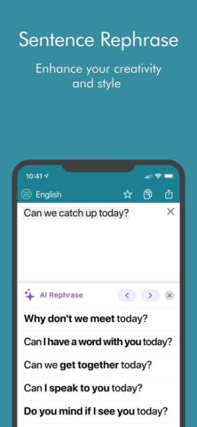 Ginger Writer для iOS — скриншот 2