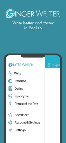 Ginger Writer для iOS — скриншот 5