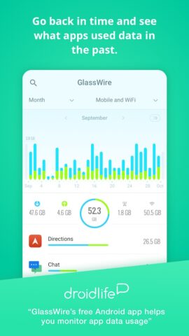 GlassWire Data Usage Monitor — скриншот 3