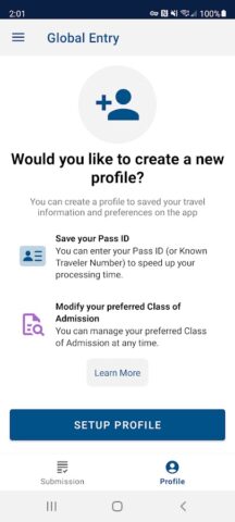 Global Entry для Android — скриншот 5