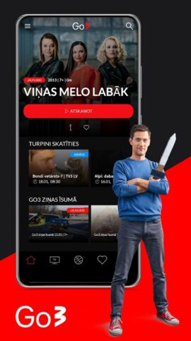 Go3 Латвия для Android — скриншот 1