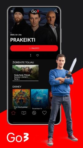 Go3 Литва для Android — скриншот 1