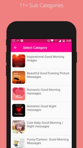 Good Morning Images App для Android — скриншот 3