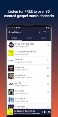 Gospel Songs 2026 для Android — скриншот 1