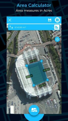Gps Area Calculator для Android — скриншот 1