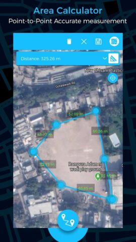 Gps Area Calculator для Android — скриншот 2
