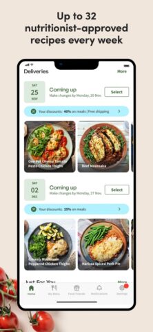 Green Chef: Healthy Recipes для iOS — скриншот 4
