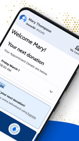 Grifols Plasma Donor Hub для Android — скриншот 2